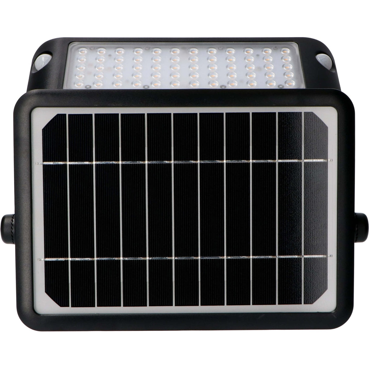 Solar LED Schijnwerper - 1080 Lumen - Bewegingssensor - Warmwit 3000K - IP65 - Draadloos - Zwart