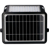 Solar LED Schijnwerper - 1080 Lumen - Bewegingssensor - Warmwit 3000K - IP65 - Draadloos - Zwart