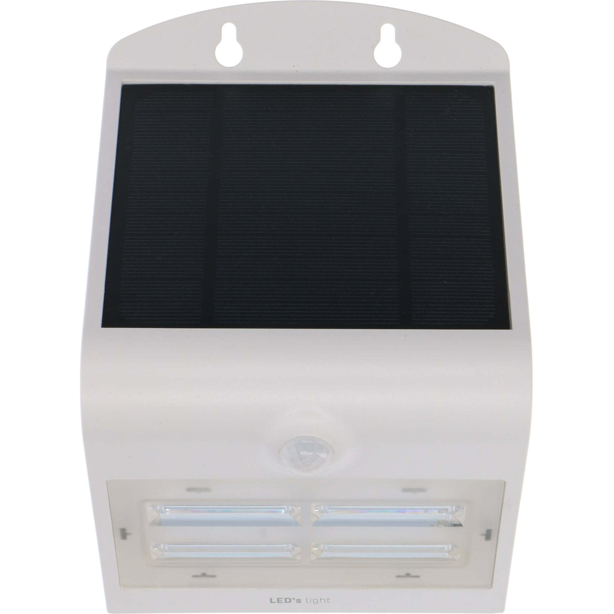 LED Solar Wandlamp - Bewegingssensor - Warmwit 3000K - 400 lm - IP65 - 3 lichtstanden - Wit