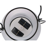 LED Solar olielamp 3 lumen - Extra warmwit 2700K - Sensor - IP44 - 28cm - Glas