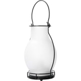 LED Solar olielamp 3 lumen - Extra warmwit 2700K - Sensor - IP44 - 28cm - Glas