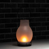 LED Solar olielamp 3 lumen - Extra warmwit 2700K - Sensor - IP44 - 28cm - Glas