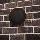 LED's Light Solar Wandklok voor Buiten - Draadloos op zonne-energie - Automatisch aan/uit - 22 cm