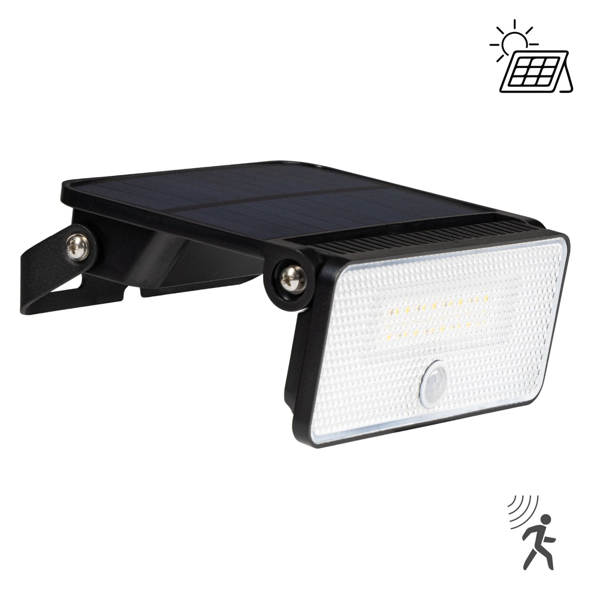 Solar LED Buitenlamp met Bewegingssensor - Koelwit 4000K - 1000 Lumen - IP54 Waterdicht