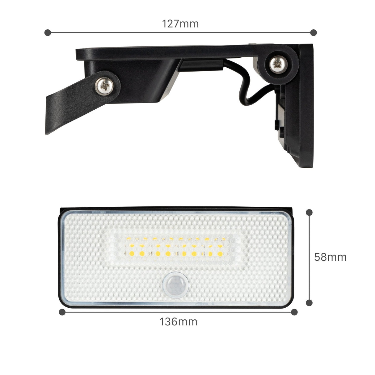 Solar LED Buitenlamp met Bewegingssensor - Koelwit 4000K - 1000 Lumen - IP54 Waterdicht