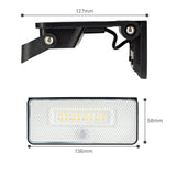 Solar LED Buitenlamp met Bewegingssensor - Koelwit 4000K - 1000 Lumen - IP54 Waterdicht