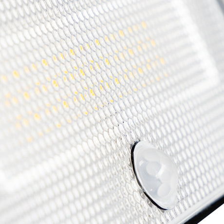 Lampe extérieure solaire LED avec capteur de mouvement - Blanc froid 4000K - 1000 lumens - Étanche IP54