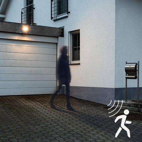 Solar LED Buitenlamp met Bewegingssensor - Koelwit 4000K - 1000 Lumen - IP54 Waterdicht