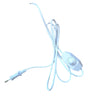 Stekkersnoer wit + dimmer 1A - 200W | snoerdimmer 2 - aderig 180 cm 230V~ - LEDPLANET.NL