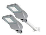 LED straatverlichting-lantaarnpaal-LED, dubbele armatuur, 6000lm, 4000K, IP65
