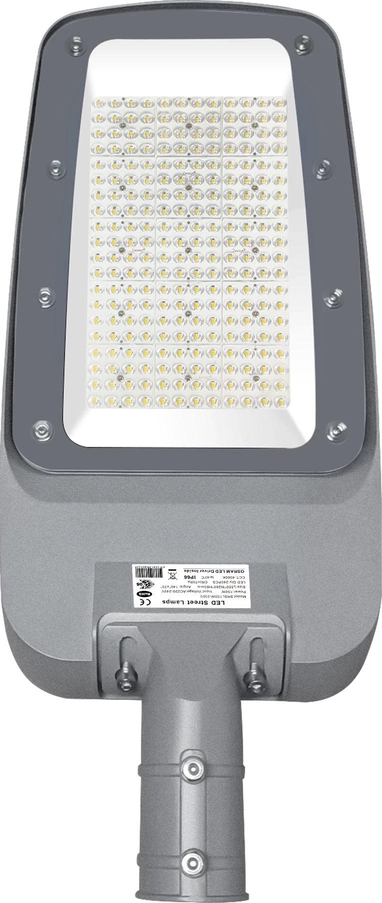 LED straatverlichting-lantaarnpaal-LED 150W 18000lm 5000K IP65 Blls