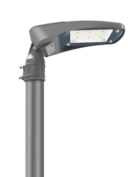 LED straatverlichting-lantaarnpaal-LED, 100W, 13000lm, 4000K, IP65, handige installatie