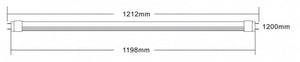 TL LED lamp | T8 TL lamp | 120 cm | koelwit 4000K | met starter