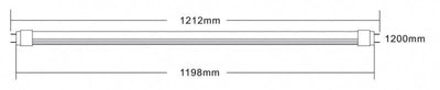 Tube LED | tube fluorescent T8 | 120 cm | blanc froid 4000 K | avec starter - LEDPLANET.NL