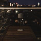 Oplaadbare LED Tafellamp 175 Lumen - Dimbaar - 3 Lichtkleuren - Touch - IP54 - Grijs