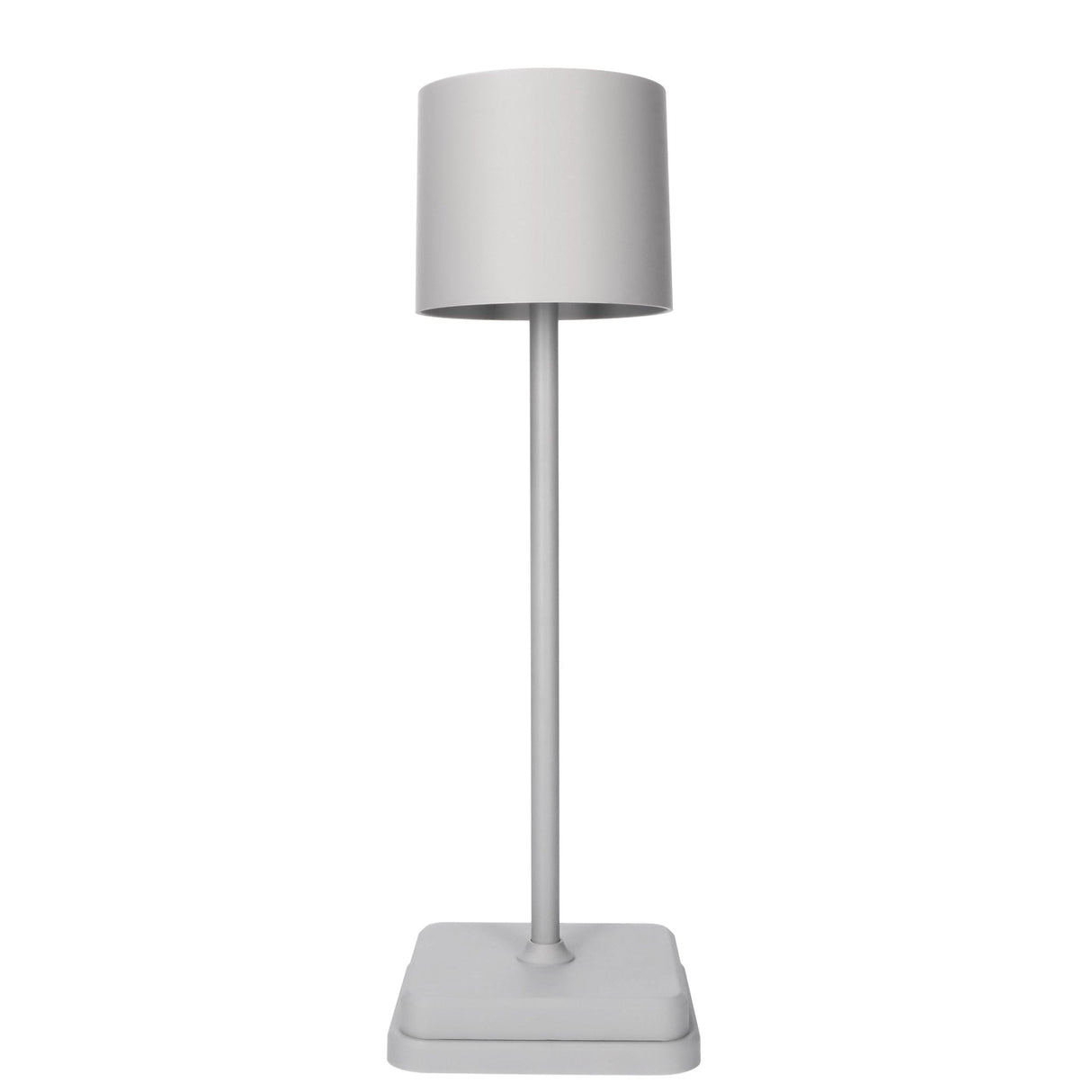 Oplaadbare LED Tafellamp 175 Lumen - Dimbaar - 3 Lichtkleuren - Touch - IP54 - Grijs