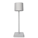 Oplaadbare LED Tafellamp 175 Lumen - Dimbaar - 3 Lichtkleuren - Touch - IP54 - Grijs
