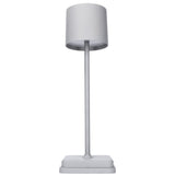Oplaadbare LED Tafellamp 175 Lumen - Dimbaar - 3 Lichtkleuren - Touch - IP54 - Grijs