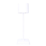 LED Oplaadbare tafellamp 175 Lumen - Touch dimbaar - 3 lichtkleuren - IP54 - Accu 10 uur - Wit