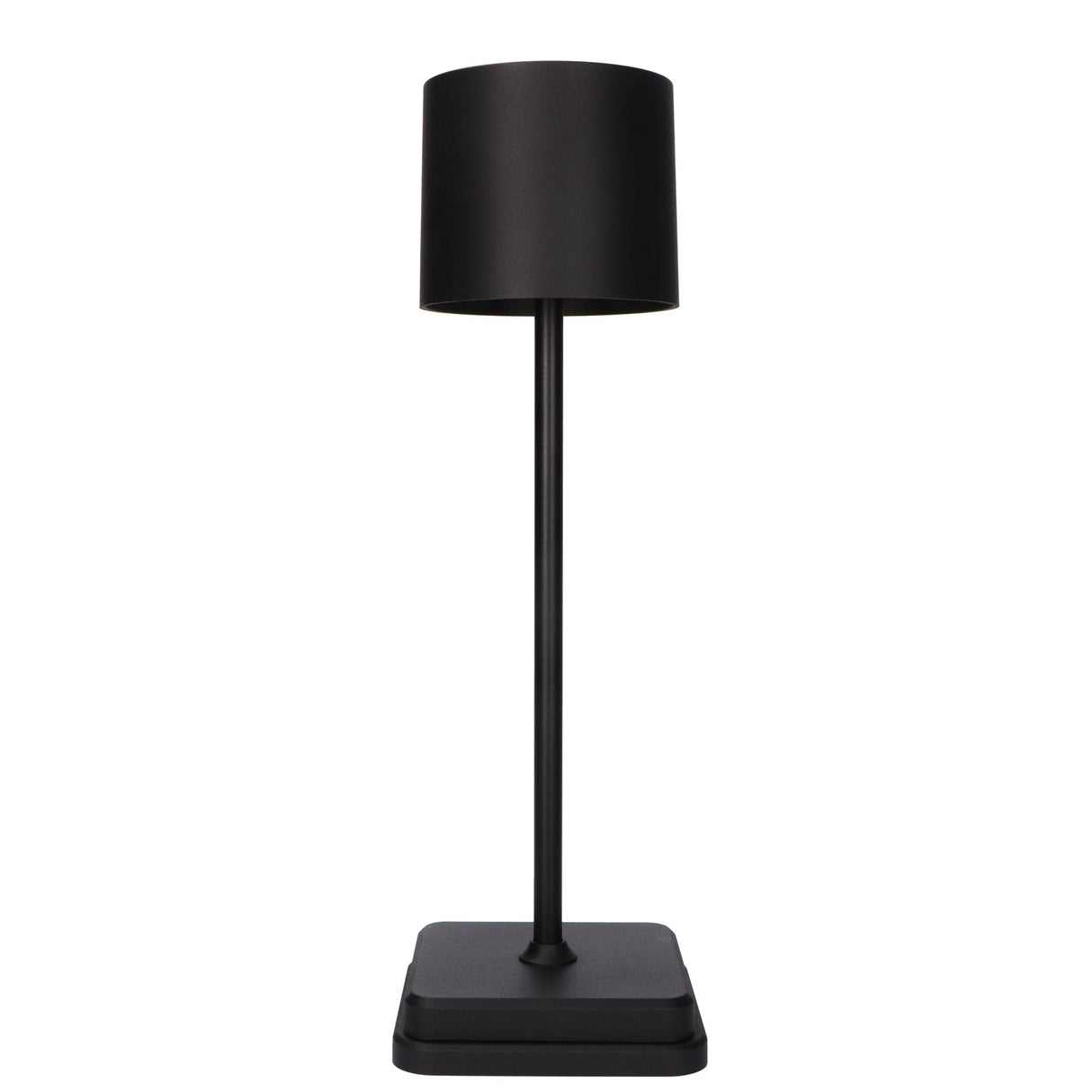 LED Tafellamp 175 lumen - Oplaadbaar - Dimbaar - 3 Lichtkleuren - IP54 - Zwart