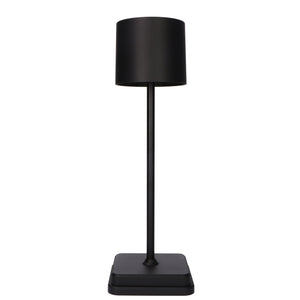 Lampe de table LED 175 lumens - Rechargeable - Intensité variable - 3 couleurs de lumière - IP54 - Noire