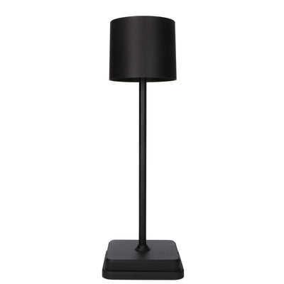 LED Tafellamp 175 lumen - Oplaadbaar - Dimbaar - 3 Lichtkleuren - IP54 - Zwart
