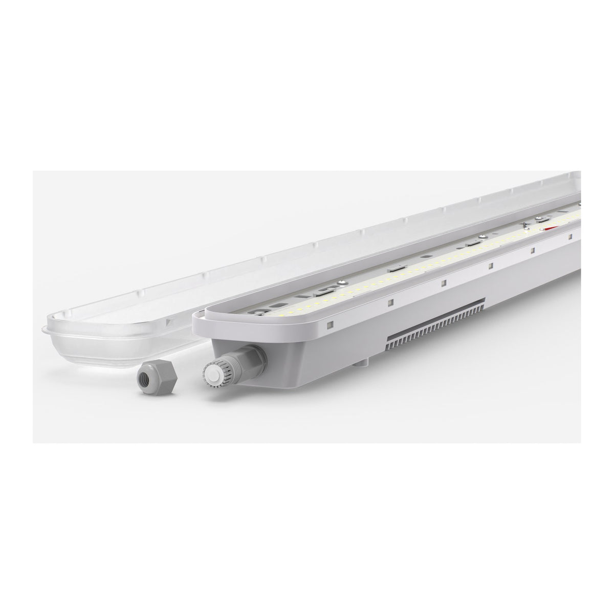 LED Tri-proof Armatuur 1500mm 7.750lm 50W - Daglichtwit 5700K - 155 lm/W - IP65 IK10 - 230V
