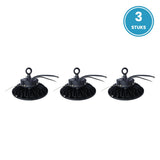 3× UFO LED high bay 200W daglichtwit 6000K - 3 stuks