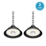 2× UFO LED high bay 240W koelwit 4000K - 2 stuks