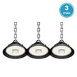 3× UFO LED high bay 240W koelwit 4000K - 3 stuks