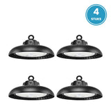 4× UFO LED high bay 150W daglichtwit 6000K - 4 stuks