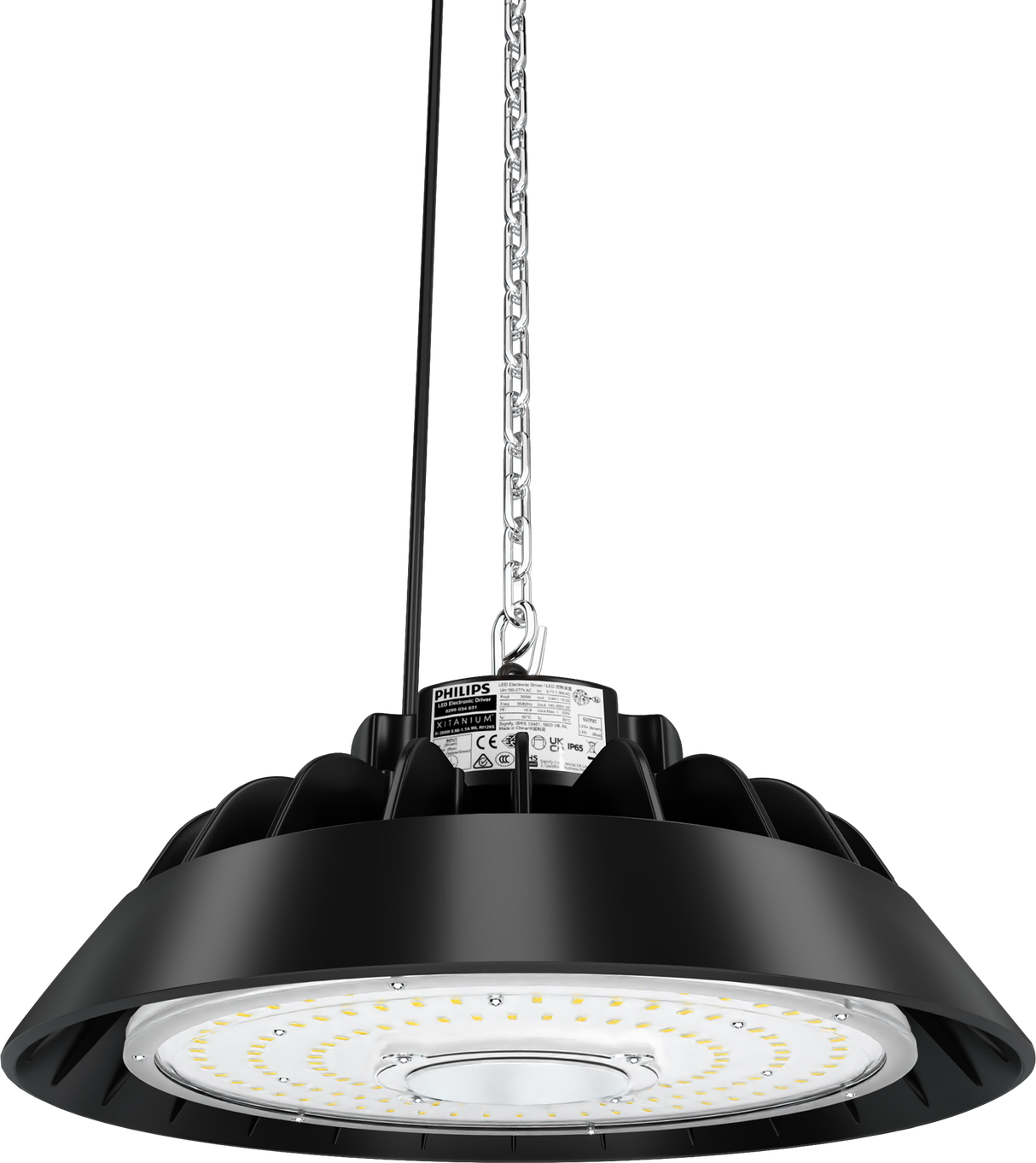 Blls UFO LED lights met 150W, 21000lm, wit licht, IP65, ideaal voor binnen- en buitengebruik.