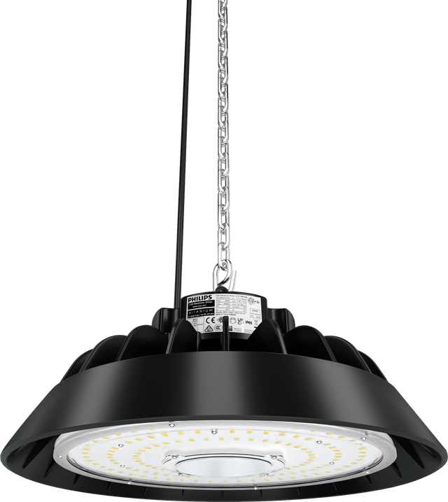 Blls UFO LED lights met 150W, 21000lm, wit licht, IP65, ideaal voor binnen- en buitengebruik.
