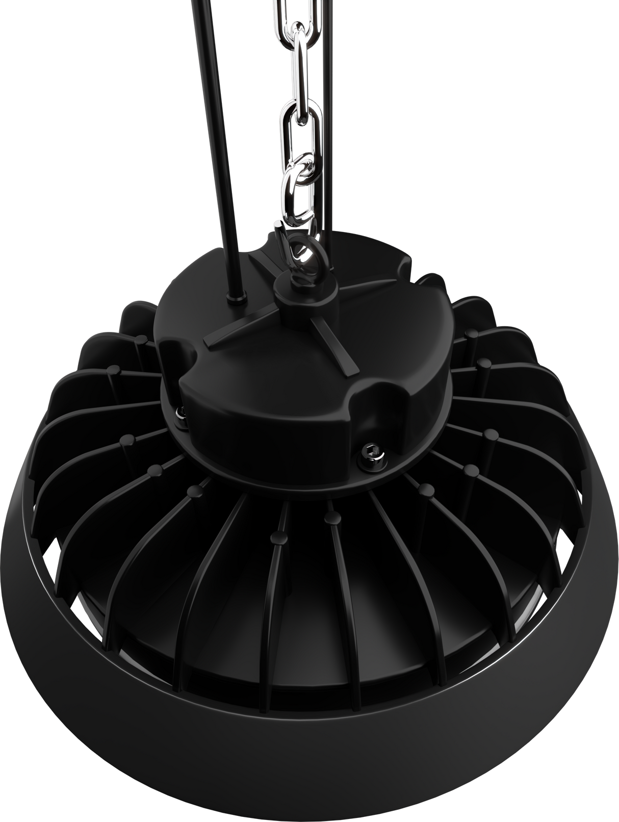 Blls UFO LED lights zwart met kettingbevestiging en efficiënte koeling