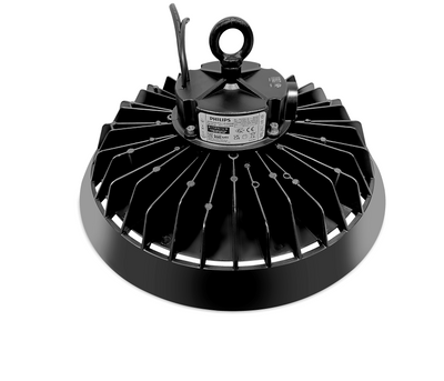 Luminaires LED UFO Blls au design noir, avec un flux lumineux élevé et une construction durable pour un éclairage efficace