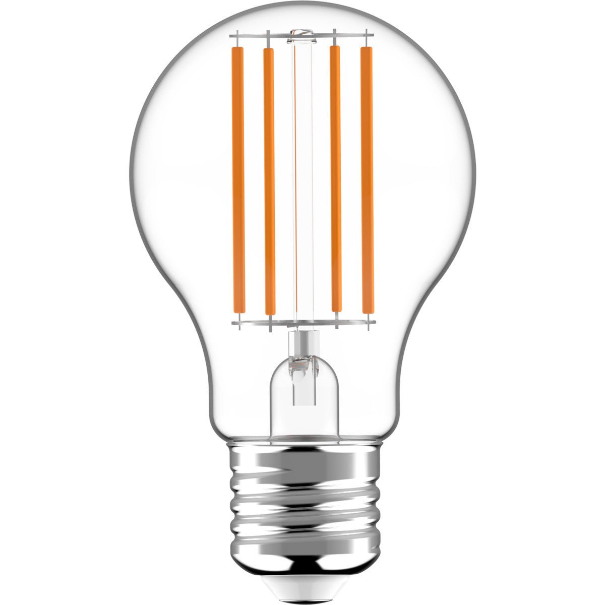 LED Filament Lamp E27 470 Lumen - 2.2W - Warmwit 3000K - Helder Glas