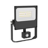 LED Schijnwerper 50W met Sensor - 6850 lumen - Koelwit 4000K - PIR Bewegingssensor - IP65 - Zwart