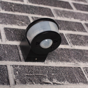 LED's Light Pro Bewegingssensor met Hoekbeugel Universeel - 12 meter bereik - Zwart