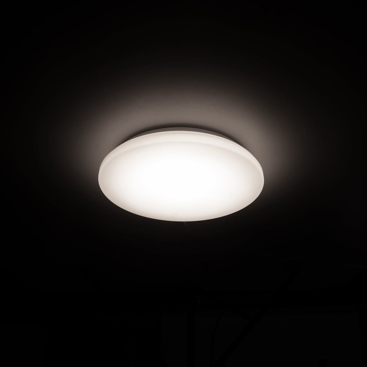 LED Plafondlamp 900 lumen - 12W - Koelwit 4000K - Ø 27cm - IP44 Spatwaterdicht - Badkamer