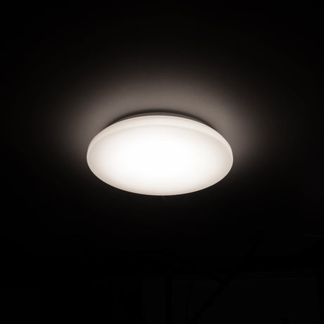LED Plafondlamp 900 lumen - 12W - Koelwit 4000K - Ø 27cm - IP44 Spatwaterdicht - Badkamer