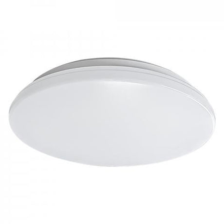 LED Plafondlamp 850 lumen - 12W - Warmwit 3000K - IP44 Spatwaterdicht - Ø27cm - Wit