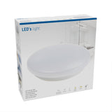 LED Plafondlamp 850 lumen - 12W - Warmwit 3000K - IP44 Spatwaterdicht - Ø27cm - Wit