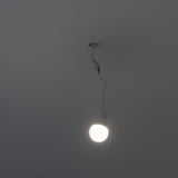 LED verhuisfitting E27 koelwit 4000K - 10W 1055 lumen - mat opaal - met ophangbeugel