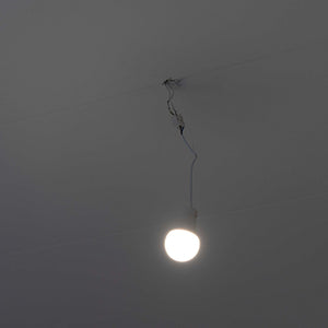 LED verhuisfitting E27 koelwit 4000K - 10W 1055 lumen - mat opaal - met ophangbeugel