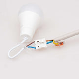 LED verhuisfitting E27 koelwit 4000K - 10W 1055 lumen - mat opaal - met ophangbeugel
