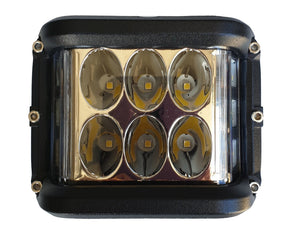 Verstraler 12x3 = 36W LED, schijnwerper 10-60 Volt, 6000K, IP67