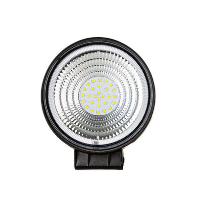 Verstraler LED 28W, Ø 112mm x 45mm, 12V & 24V DC, daglichtwit 6500K, IP67