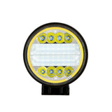 Verstraler LED 38W - Ø 112mm x 45mm | Combo (werklicht + HALO) - 12V & 24V DC | daglichtwit 6500K | IP67 - LEDPLANET.NL