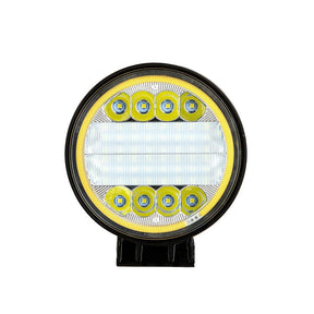 Verstraler LED 38W, Ø 112mm x 45mm, Combo (werklicht + HALO), 12V & 24V DC, daglichtwit 6500K, IP67