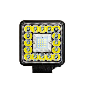 Projecteur LED 42 W - 108 mm x 108 mm x 47 mm | Combo (Spot + Flood) - 12 V et 24 V CC | blanc lumière du jour 6500 K | IP67 - LEDPLANET.NL